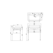 Burlington_800mm_Edwardian_Basin_+_Gold_Wash_Stand_-_Tech.jpg