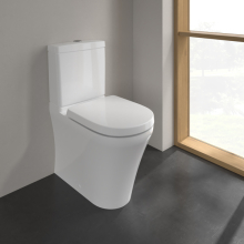 Villeroy & Boch O.Novo Compact Close Coupled Toilet Open Back & Soft Close Seat