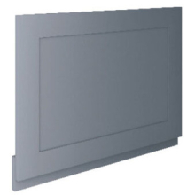 Scudo Classica 700 Charcoal Grey End Bath Panel