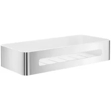 Smedbo Sideline Chrome Rectangular Shower Basket with Insert