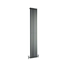 DQ Cove Single Sided 1800 x 295 Anthracite Texture Vertical Radiator