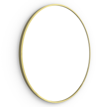 Origins Living Docklands 500 x 750mm Brushed Brass Hexagonal Framed Mirror