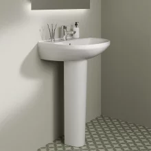 Ideal Standard 450mm 1 Tap Hole Guest Basin & Pedestal - i.Life S