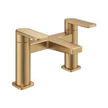 Abacus Edge Bath Filler - Brushed Brass