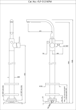 Jaquar Florentine Prime Black Matt Wall Mounted Stop Valve 