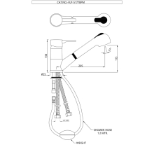 Jaquar Florentine Prime Chrome Single Lever Basin Mixer Tap  