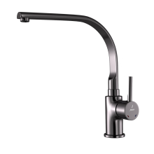 Jaquar Florentine Prime Black Chrome Single Lever Basin Mixer With Swinging Spout