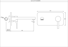 Jaquar Florentine Prime Chrome Single Outlet Mixer With Concealed Valve