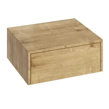 Abacus Concept Cloud 500mm Halifax Oak Wall Hung Vanity Unit