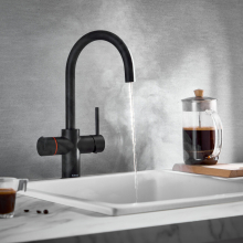 Scudo KoGE 3 in 1 Chrome Swan Spout Boiling Water Tap