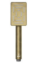 Jaquar Maze Antique Bronze Hand Shower 95MM Rectangular Shape