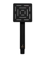 Jaquar Maze Matt Black Square Hand Shower 