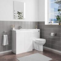 Abacus S3 Concepts Wall Hung Vanity Unit Pack 450mm - Matt White