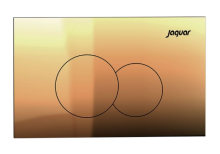 Jaquar Bright Gold PVD Opal Prime Flush Plate 