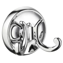 Smedbo Villa Chrome Double Towel Hook