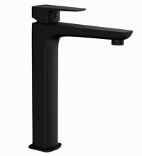 Jaquar Kubix Prime Black Matt Extended Mono Basin Mixer