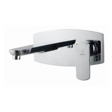 Jaquar Kubix Prime Chrome 2 Hole Wall Mounted Basin Mixer With Concealed Valve   