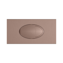 Lancia Large Brushed Bronze Dual Flush Button & Access Panel