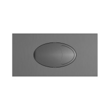 Lancia Large Gunmetal Dual Flush Button & Access Panel
