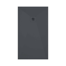 Lujo Stone Fin 1800 x 900mm Anthracite Slate Shower Tray - Cut To Size
