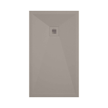 Lujo Stone Fin 1800 x 900mm Sand Slate Shower Tray - Cut To Size