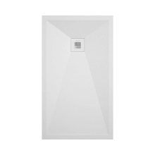 Lujo Stone Fin 1700 x 800mm White Slate Shower Tray - Cut To Size