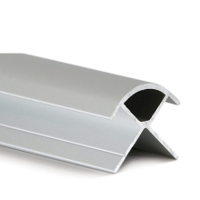 MEGAboard Aluminium Satin Silver External Corner 2400mm