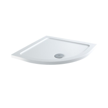 MX Elements 1000 x 1000mm Quadrant Stone Resin Anti Slip Shower Tray