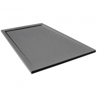 Giorgio Lux White Slate Effect Shower Tray - 2000 x 900 - Concealed Waste