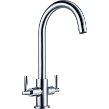 Monmouth Dual Lever Chrome Kitchen Tap