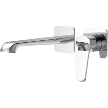 Scudo Montana Chrome Wall Mounted Basin Tap