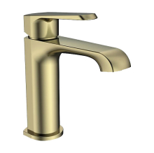 Scudo Montana Brushed Brass Mono Basin Tap