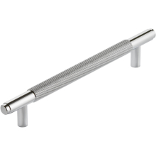 Lancia Knurled Chrome 250mm Handle 192mm Centres