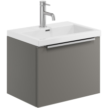 Scudo Muro 500 Dust Grey Wall Hung Vanity inc Basin