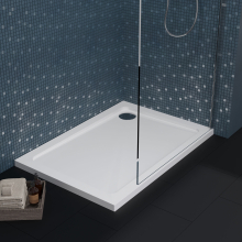 Nuie Pearlstone 1000 x 700mm Slimline Rectangle Shower Tray