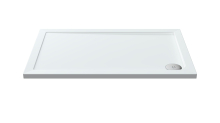 Nuie Pearlstone 1200 x 760mm Rectangular Shower Tray