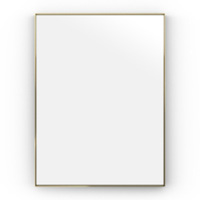 Origins Living Newington 60 Brushed Brass Rectangular Mirror