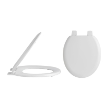 Nuie Wooden Toilet Seat with Thermoplastic Hinges - NTS303