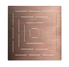 Jaquar Maze 300MM Antique Copper Square Over Head Shower   