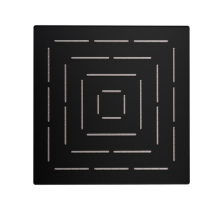 Jaquar Maze 300MM Black Matt Square Over Head Shower  