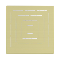 Jaquar Maze 200mm Brass Matt Square Over Head Shower