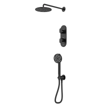 Jaquar Opal Prime Shower Kit 2 Outlet Fixed Head & Hand Set in Matt Black