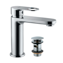 Jaquar Ornamix Chrome Mono Basin Mixer With Click Clack waste 