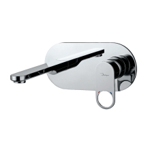 Jaquar Ornamix Chrome Wall Mounted Basin Mixer With Concealed Valve 