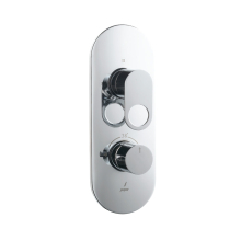 Jaquar Ornamix Chrome Concealed 3 Outlet Shower Valve 