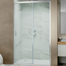 Jaquar Optima 1000mm Chrome Recessed Sliding Shower Door Enclosure