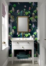 Vintage Birds - Showerwall Acrylic