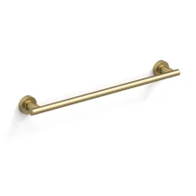 Origins Living Tecno Project 510mm Brushed Brass Towel Rail