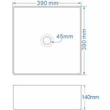 Jaquar Continental Prime Under Counter Basin 605mm