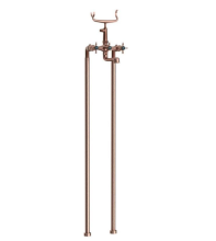 Jaquar Queens Prime Antique Copper Freestanding Bath Shower Mixer